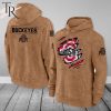 Notre Dame Fighting Irish NCAA Salute To Service Club Pullover  – Brown – Hoodie