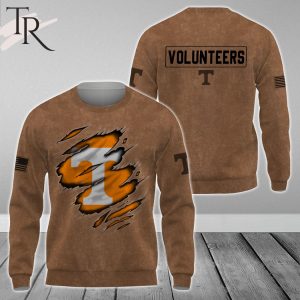 Tennessee Volunteers NCAA Salute To Service Club Pullover  – Brown – Hoodie