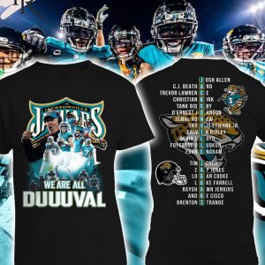 Jacksonville Jaguars We Are All Duuuval T-Shirt