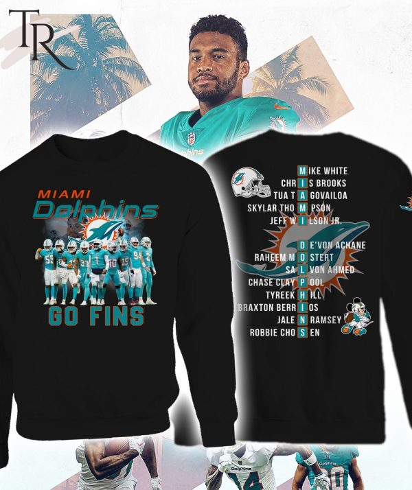 Miami Dolphins Go Fins T-Shirt