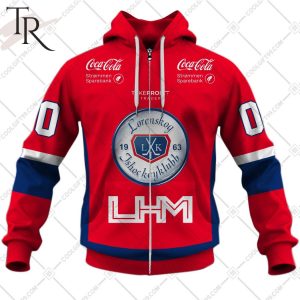 Personalized EIHL Manchester Storm 2324 Jersey Style Hoodie