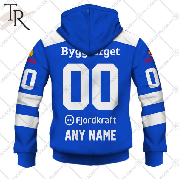 Personalized Narvik Arctic Eagles 2324 Home Jersey Style Hoodie