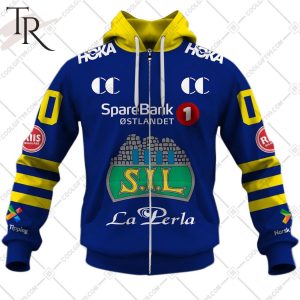 Personalized Storhamar Hockey 2324 Home Jersey Style Hoodie