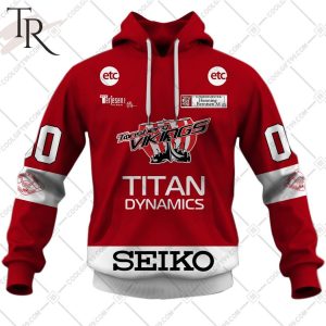 Personalized Tonsberg Vikings 2324 Home Jersey Style Hoodie