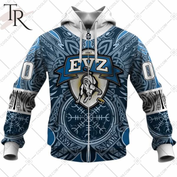 Personalized NL Hockey EV Zug Viking Special Design Hoodie
