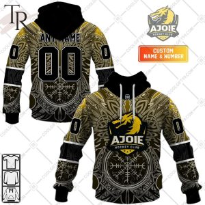 Personalized NL Hockey HC Ajoie Viking Special Design Hoodie