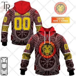Personalized NL Hockey SCL Tigers Viking Special Design Hoodie