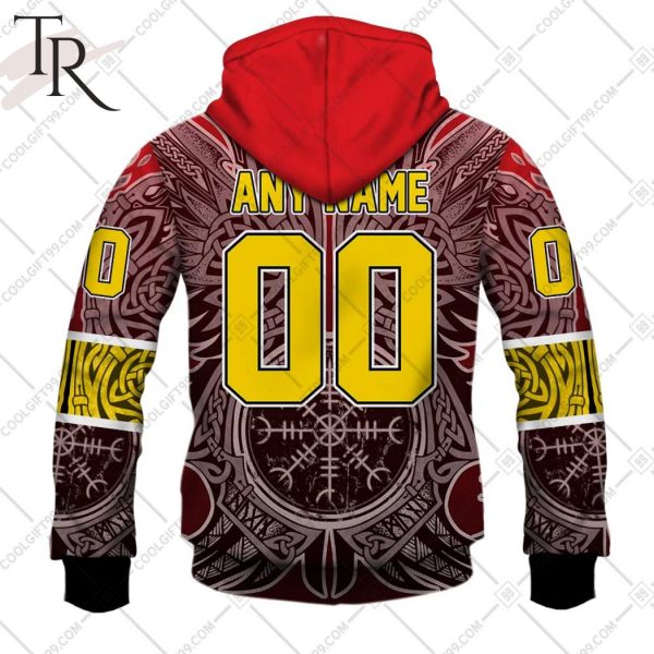 Personalized NL Hockey SCL Tigers Viking Special Design Hoodie