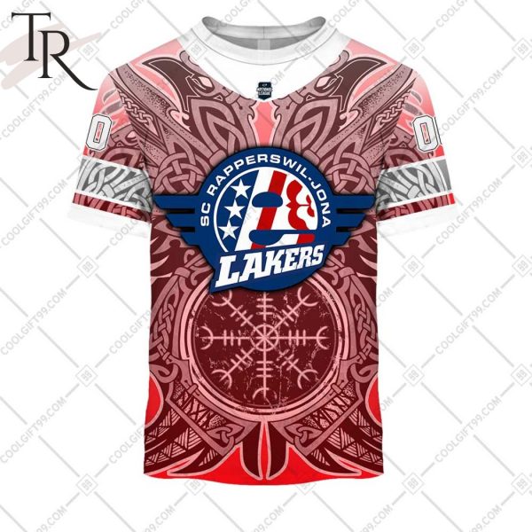 Personalized NL Hockey SCRJ Lakers Viking Special Design Hoodie