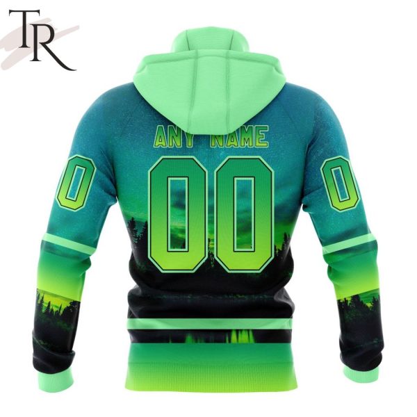 Personalized NHL Seattle Kraken Special Design With Northern Light Full Printed Hoodie