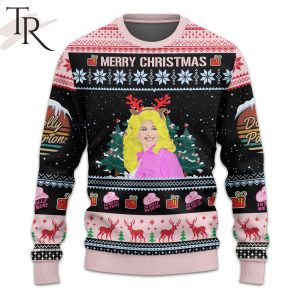 Merry Christmas In Dolly We Trust What Would Dolly Do Ugly Sweater