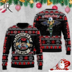 Motley Crue Christmas Ugly Sweater
