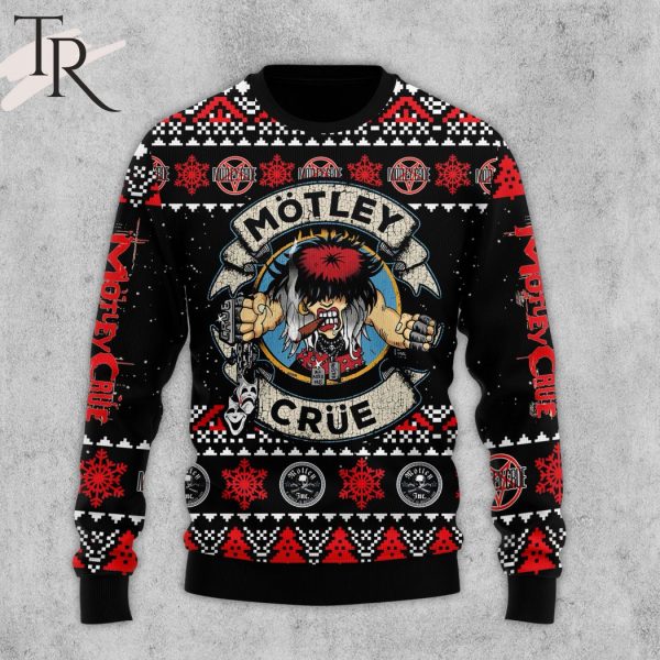 Motley Crue Christmas Ugly Sweater