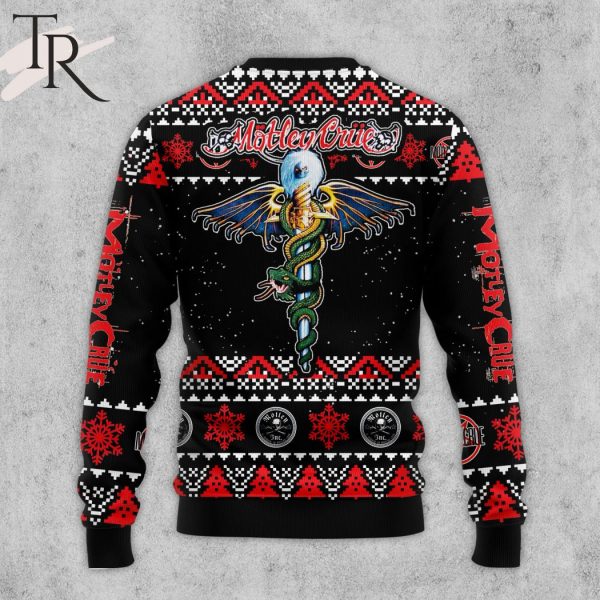 Motley Crue Christmas Ugly Sweater