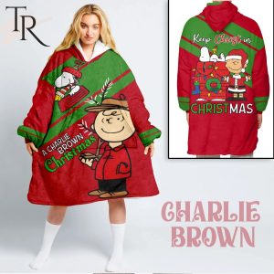 A Charlie Brown Christmas Keep Christ In Christmas Blanket Hoodie