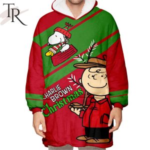 A Charlie Brown Christmas Keep Christ In Christmas Blanket Hoodie