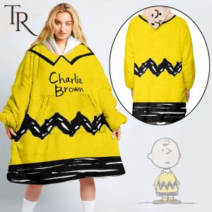 Charlie Brown Blanket Hoodie – Yellow