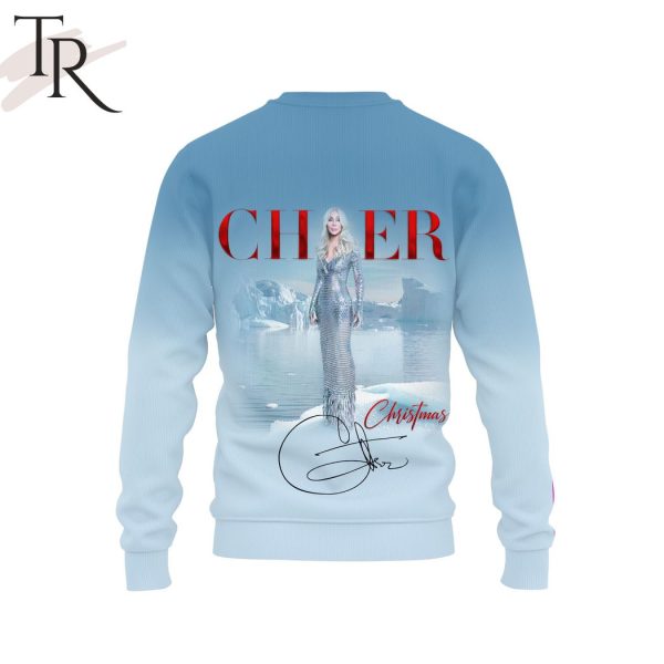 Cher Christmas Signature 3D Unisex Hoodie