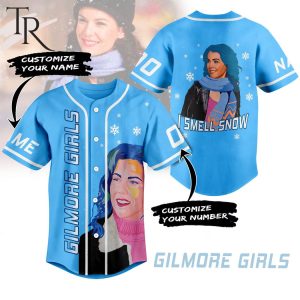 Gilmore Girls I Smell Snow Custom Baseball Jersey