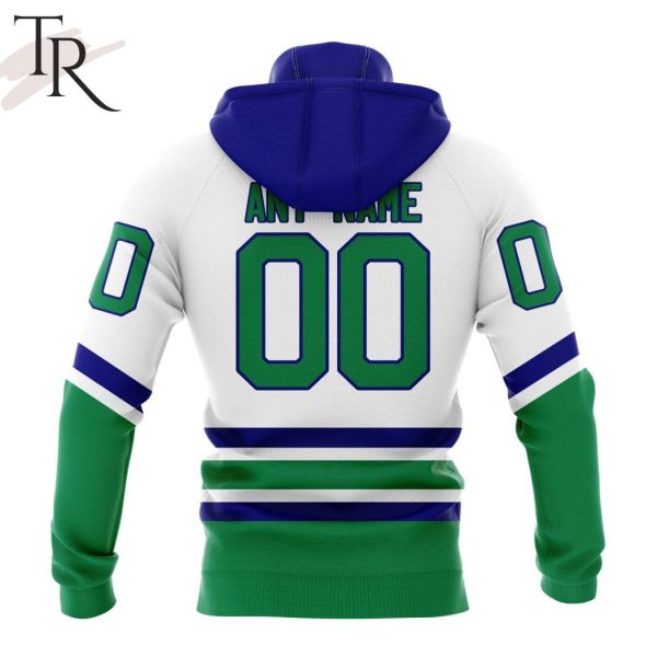 NHL Carolina Hurricanes Personalize 2023 White Whalers Kits Hoodie