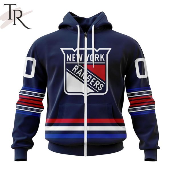 NHL New York Rangers Personalize 2023 New Alternate Kits Hoodie