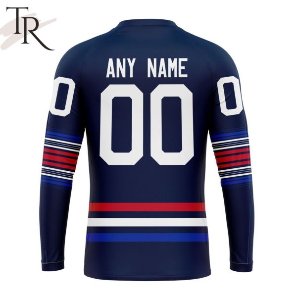 NHL New York Rangers Personalize 2023 New Alternate Kits Hoodie