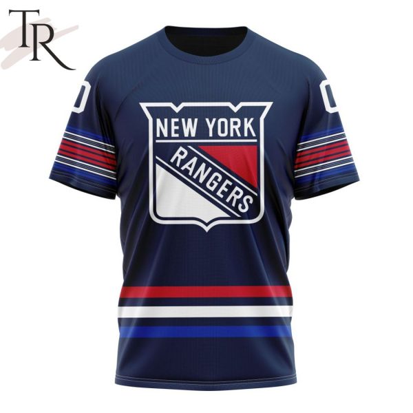 NHL New York Rangers Personalize 2023 New Alternate Kits Hoodie