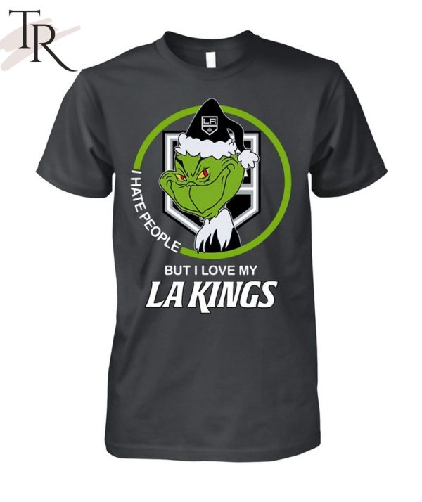 Grinch I Hate People But I Love My LA Kings T-Shirt