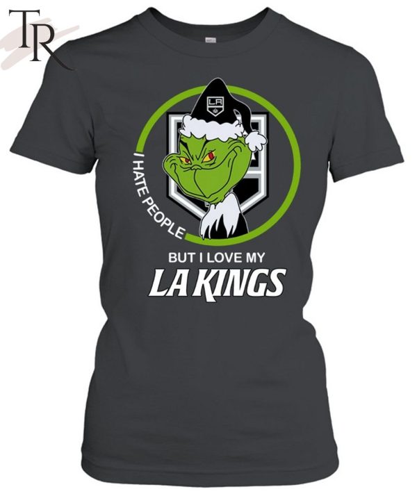 Grinch I Hate People But I Love My LA Kings T-Shirt