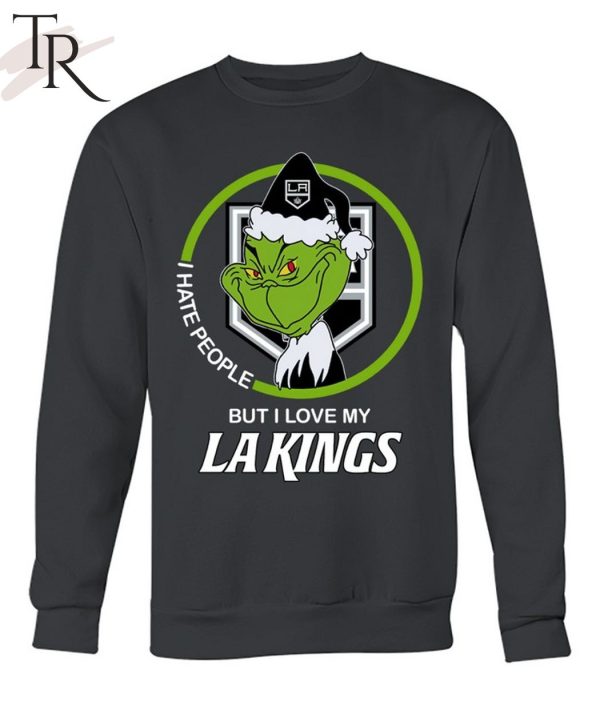 Grinch I Hate People But I Love My LA Kings T-Shirt