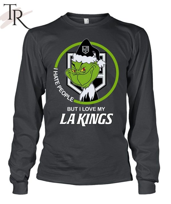 Grinch I Hate People But I Love My LA Kings T-Shirt