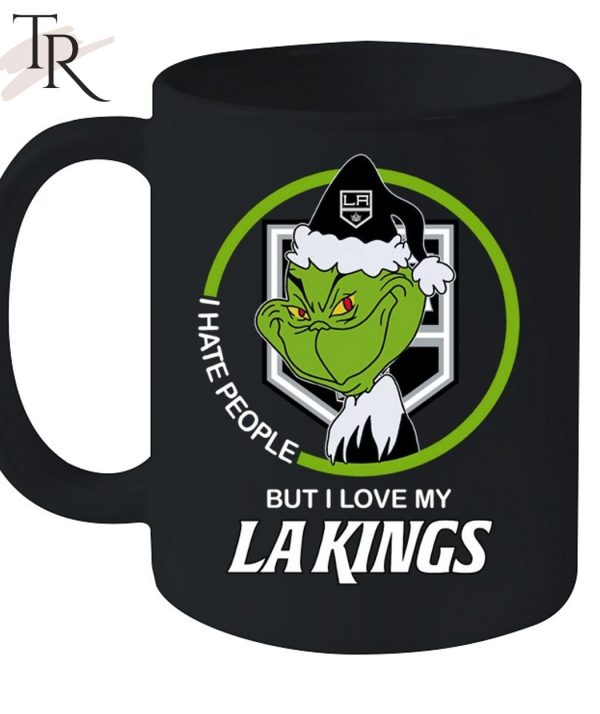 Grinch I Hate People But I Love My LA Kings T-Shirt