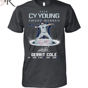 The 2023 AL Cy Young Award Winner Is Gerrit Cole T-Shirt