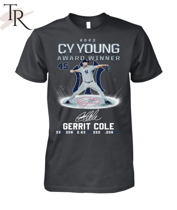 The 2023 AL Cy Young Award Winner Is Gerrit Cole T-Shirt