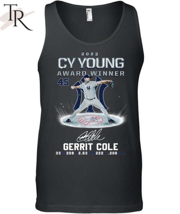 The 2023 AL Cy Young Award Winner Is Gerrit Cole T-Shirt