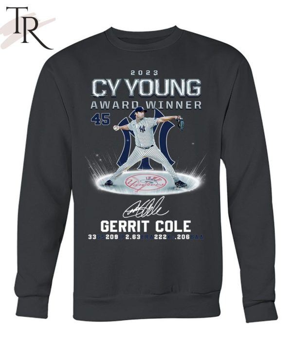 The 2023 AL Cy Young Award Winner Is Gerrit Cole T-Shirt