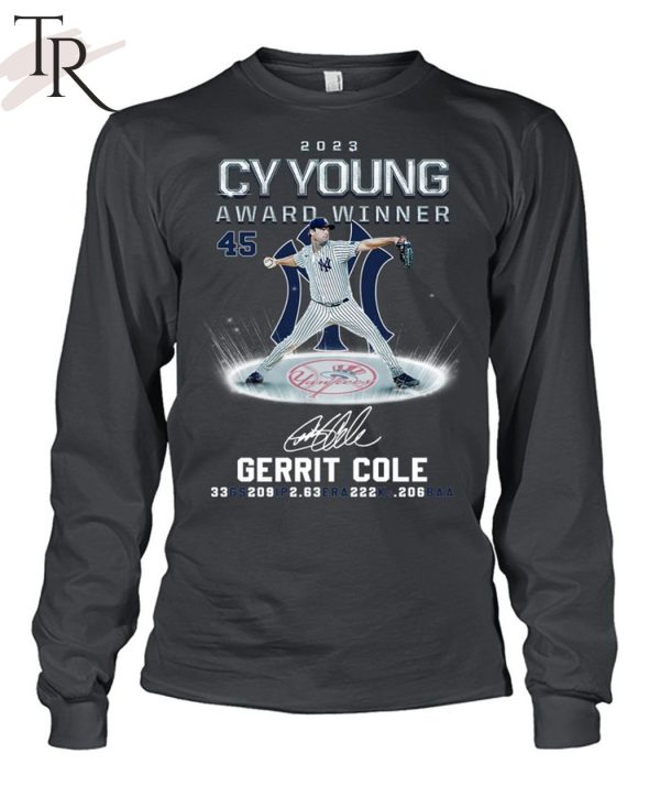 The 2023 AL Cy Young Award Winner Is Gerrit Cole T-Shirt