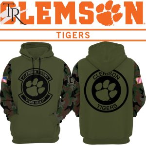 Clemson Tigers Football x Salute To Service For Veteran Day Hoodie, Longpants, Cap