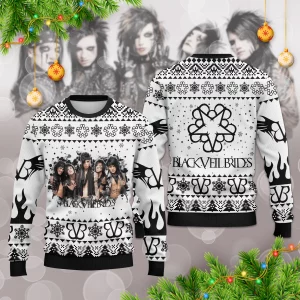 Black Veil Brides Ugly Christmas Sweater