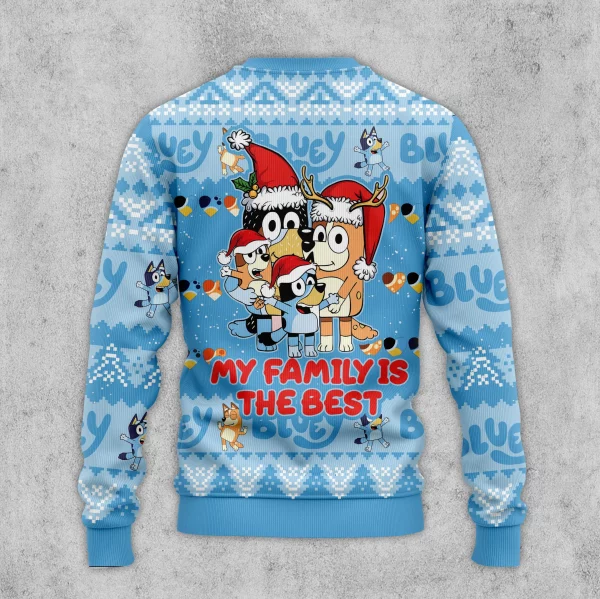 Hooray It’s Christmas Bluey Ugly Sweater