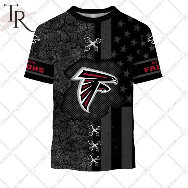 Personalized NFL Atlanta Falcons Flag Special Design Hoodie