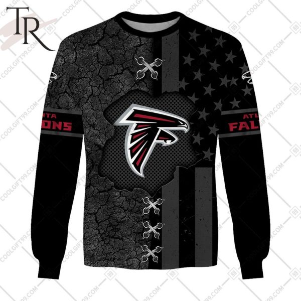 Personalized NFL Atlanta Falcons Flag Special Design Hoodie
