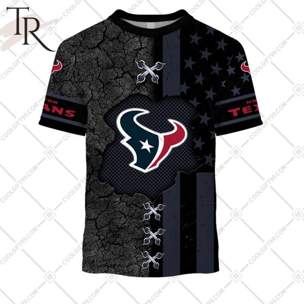 Personalized NFL Houston Texans Flag Special Design Hoodie