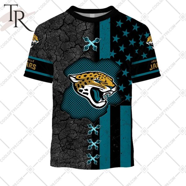 Personalized NFL Jacksonville Jaguars Flag Special Design Hoodie