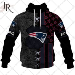 Personalized NFL New England Patriots Flag Special Design Hoodie