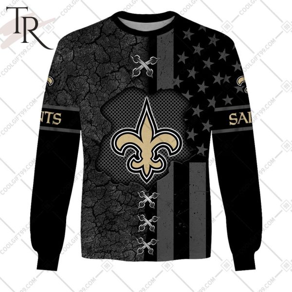 Personalized NFL New Orleans Saints Flag Special Design Hoodie