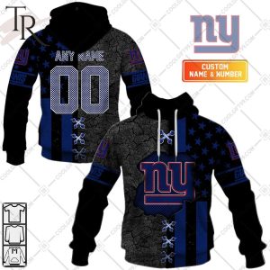 Personalized NFL New York Giants Flag Special Design Hoodie