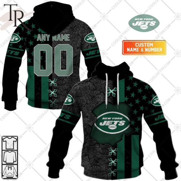 Personalized NFL New York Jets Flag Special Design Hoodie