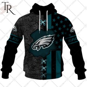 Personalized NFL Philadelphia Eagles Flag Special Design Hoodie