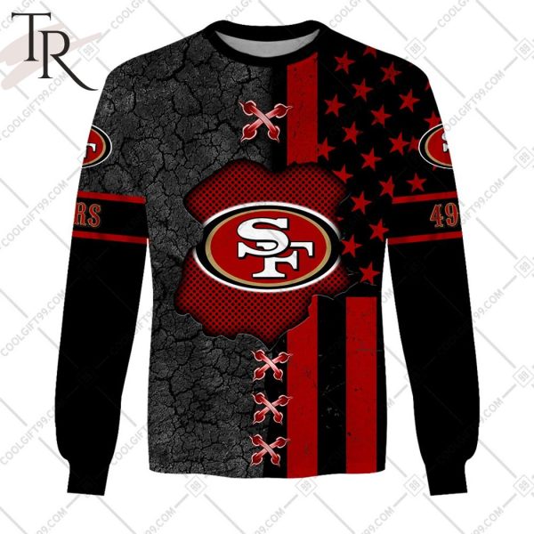Personalized NFL San Francisco 49ers Flag Special Design Hoodie